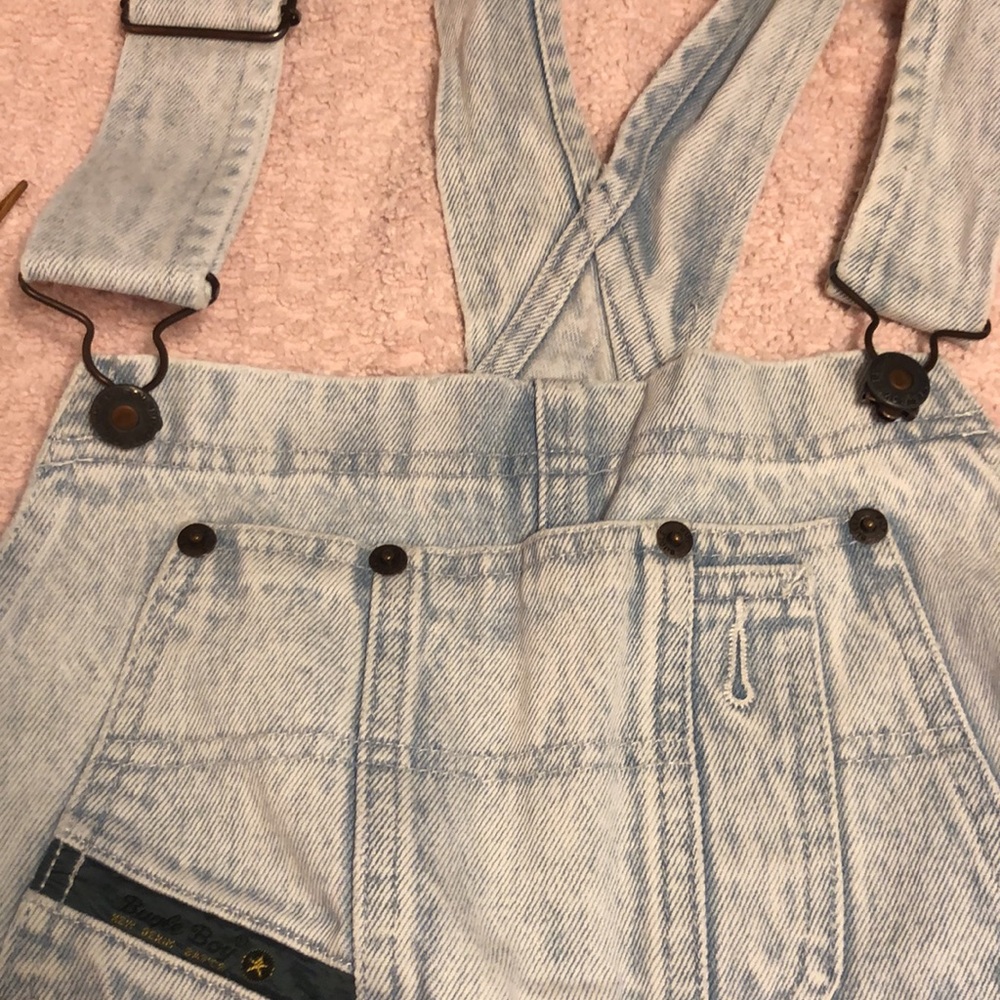 Vintage Bugle Boy Bib Overalls 100% Cotton Size 30M - Picture 7 of 16